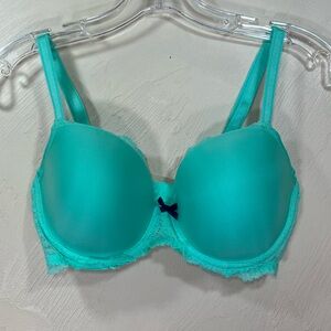 Tiffany Blue Lace-Trim T-Shirt Bra - Women Intimates & Sleepwear